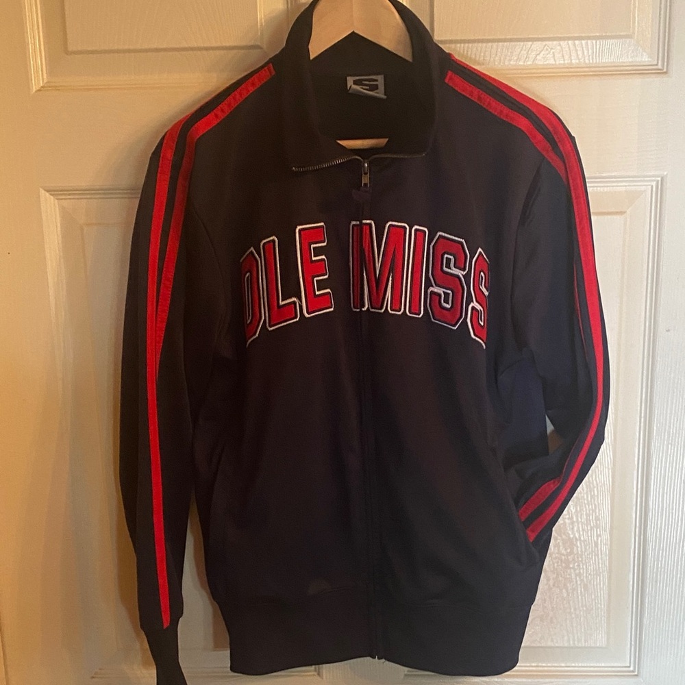 Stadium Athletics OLE MISS Navy and Red Jacket